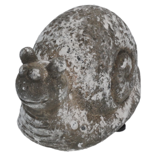 STATUINA CHIOCCIA IN TERRACOTTA