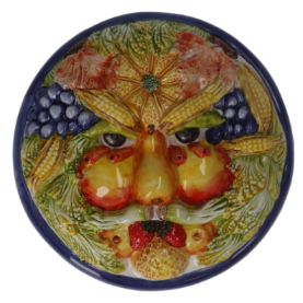 PLACCA A MURO ARCIMBOLDO IN CERAMICA
