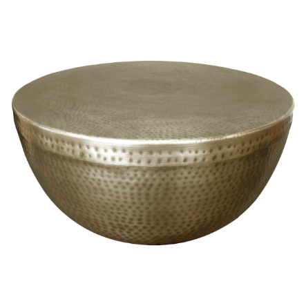 TAVOLO GOLD CAFFE' IN METALLO GRANDE