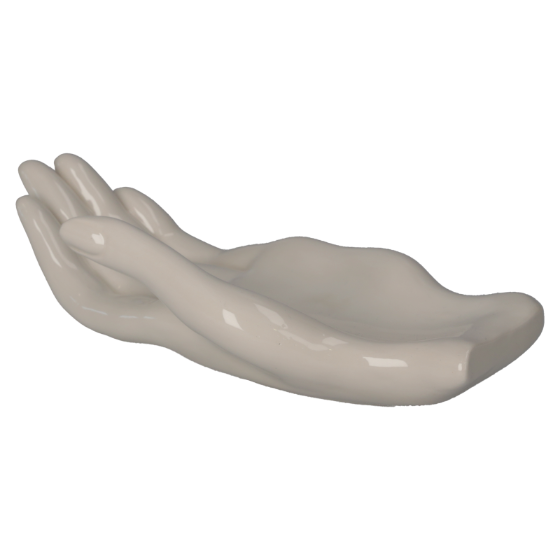 SVUOTA TASCHE IN CERAMICA A FORMA DI MANO