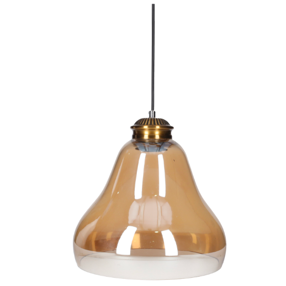 LAMPADARIO A PERA IN VETRO