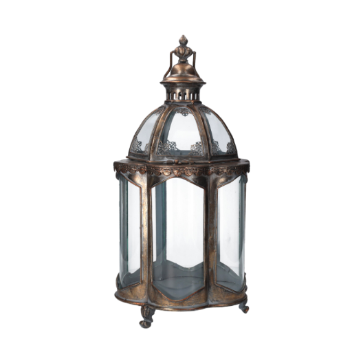 LANTERNA DECORATIVA IN METALLO