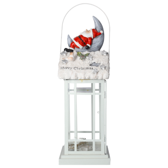 LANTERNA CON BABBO NATALE