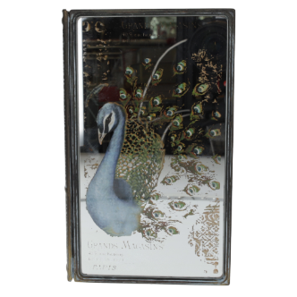 SCATOLA A SPECCHIO PAVONE