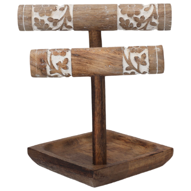 SUPPORTO IN LEGNO PER BRACCIALI