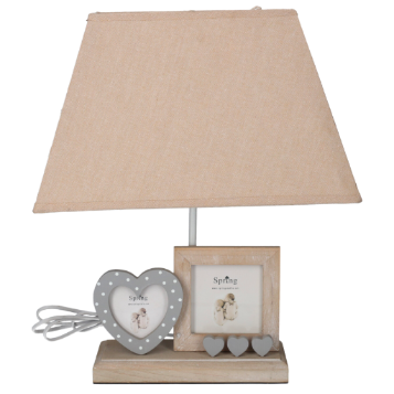 LAMPADA PORTAFOTO CON PARALUME