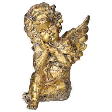 ANGELO SOGNANTE IN RESINA