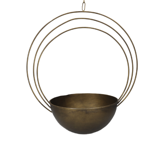 PORTA PIANTE AD ANELLI DECORATIVO