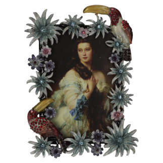 PORTAFOTO DECORATIVO TUCANO