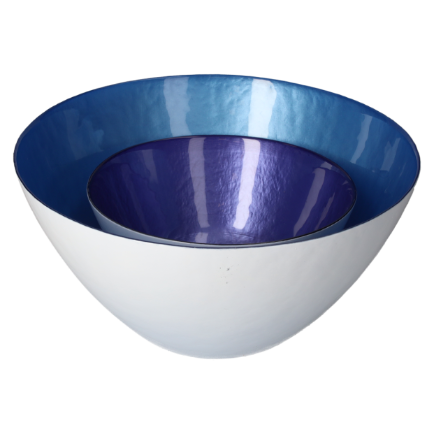 BOWL DECORATIVA IN VETRO