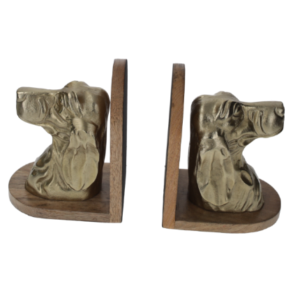 COPPIA DI FERMALIBRI DECORATIVI