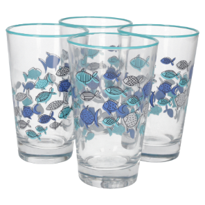 SET BICCHIERI IN VETRO