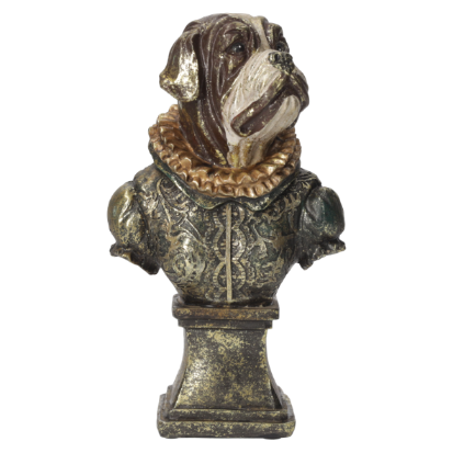BUSTO DI BULLDOG IN RESINA