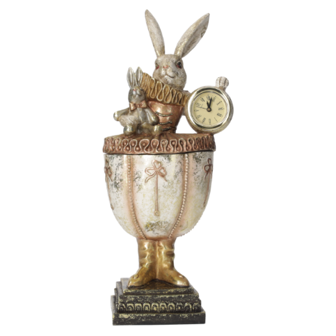 COFANETTO CONIGLIO CON OROLOGIO