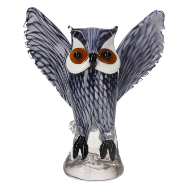 GUFETTO DECORATIVO IN VETRO