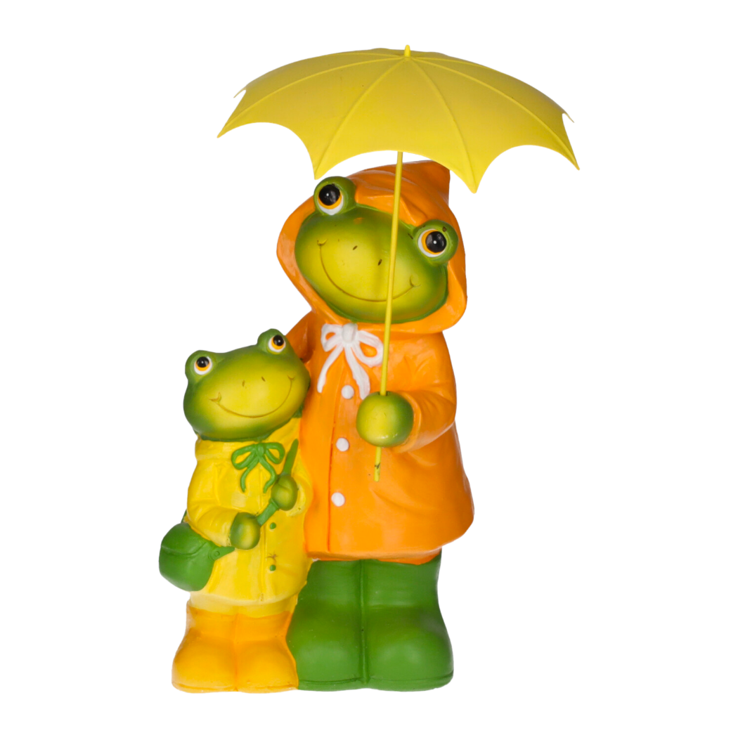 COPPIA RANOCCHI CON OMBRELLO