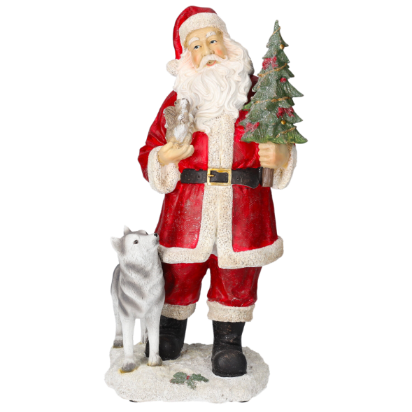 DECORAZIONE A FORMA DI BABBO NATALE