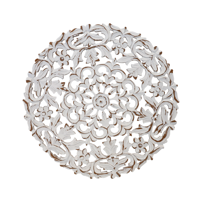 PANNELLO FREGIO ROTONDO IN LEGNO