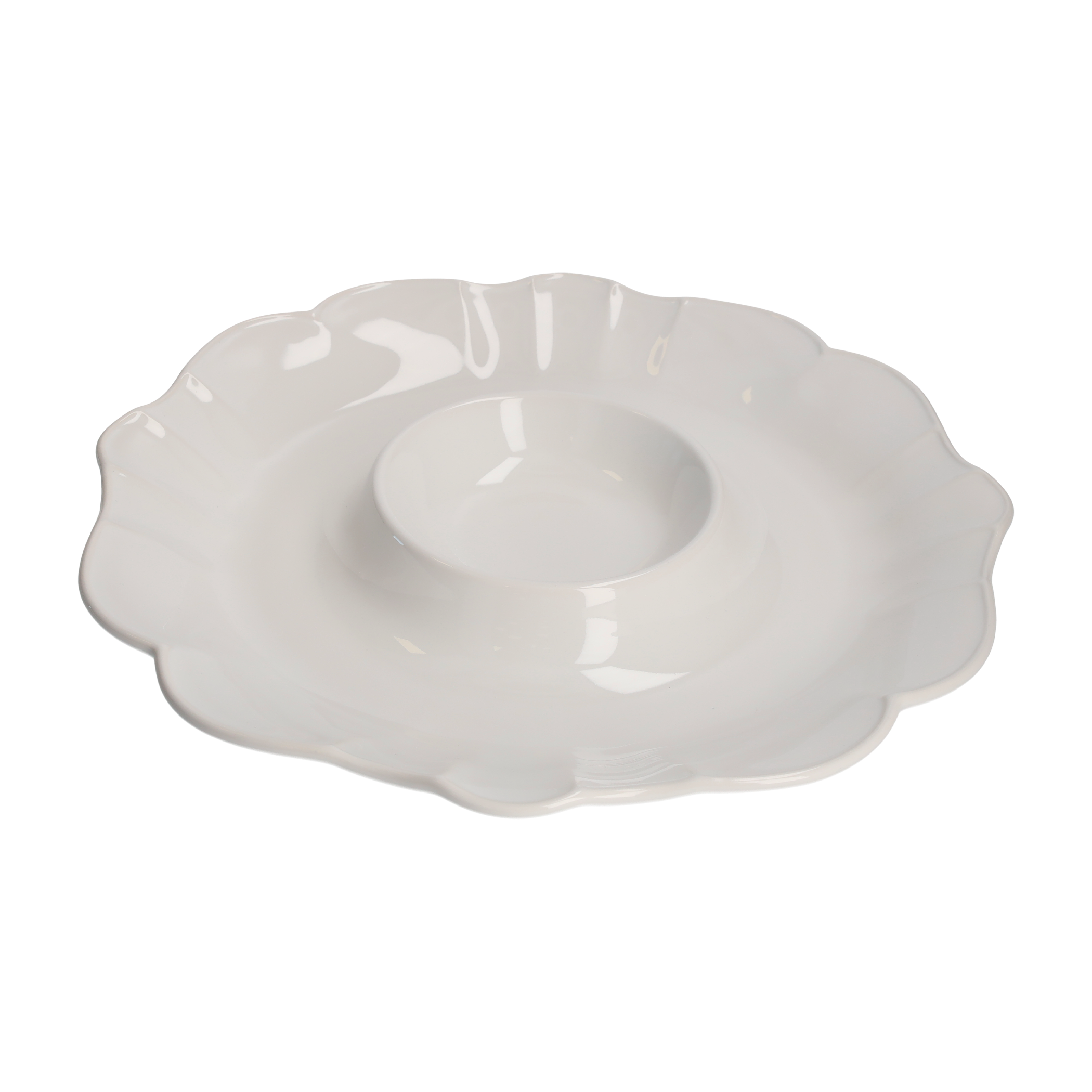 ANTIPASTIERA DECORATIVA IN CERAMICA