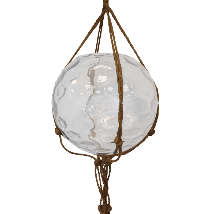 BOULE VETRO CON CORDE