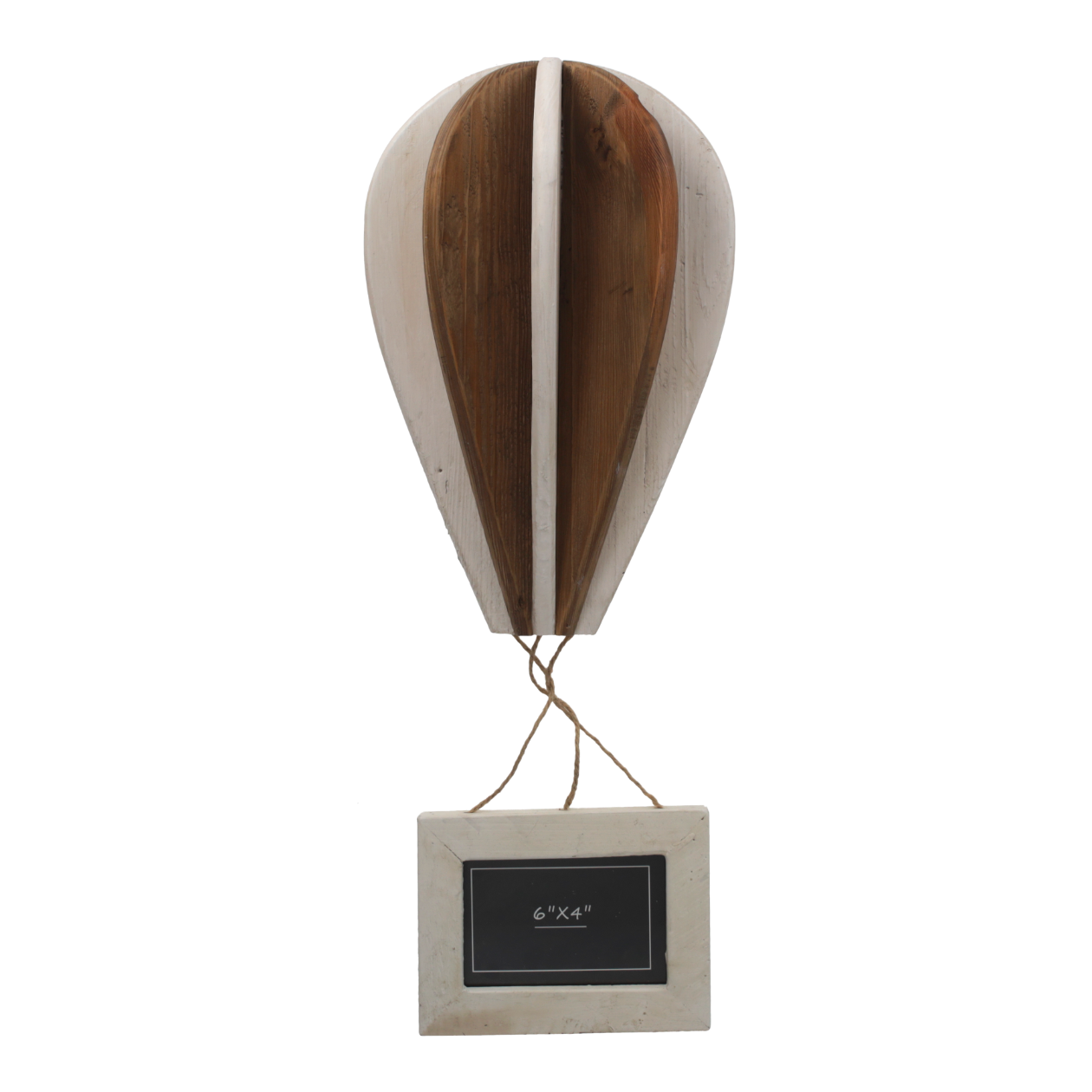 MONGOLFIERA DECORATIVA IN LEGNO