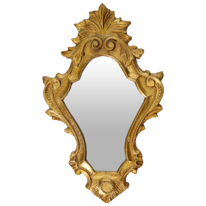 SPECCHIO IN LEGNO BIANCO