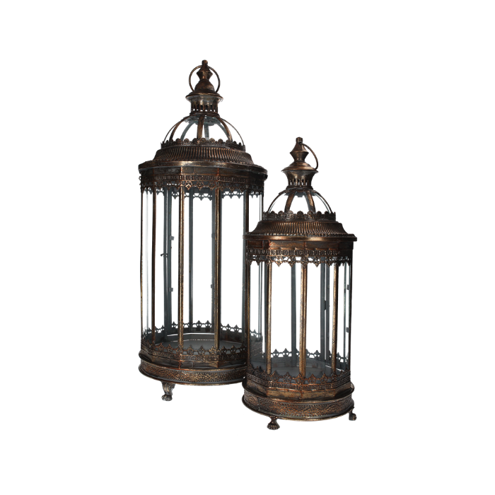 COPPIE LANTERNE DECORATIVE