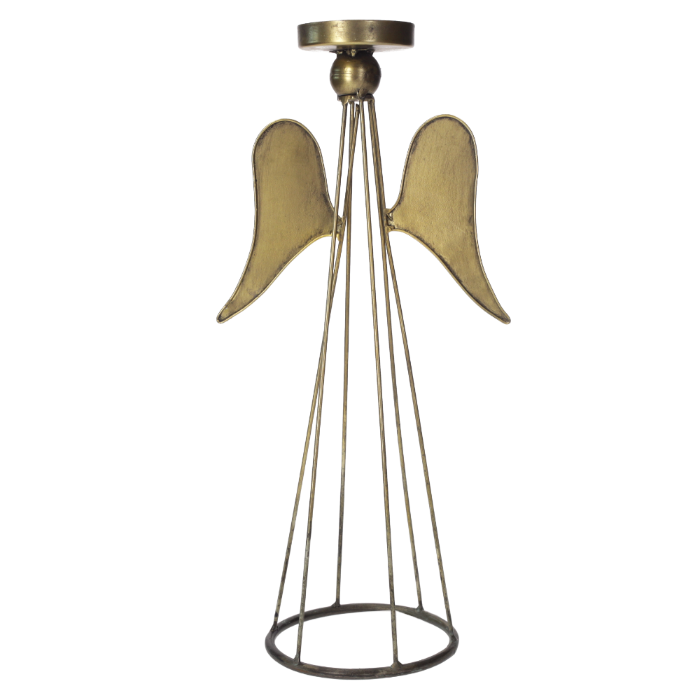 PORTA CANDELE AD ANGELO