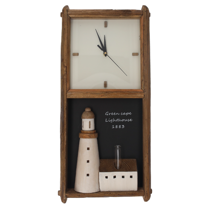 OROLOGIO DECORATIVO IN LEGNO