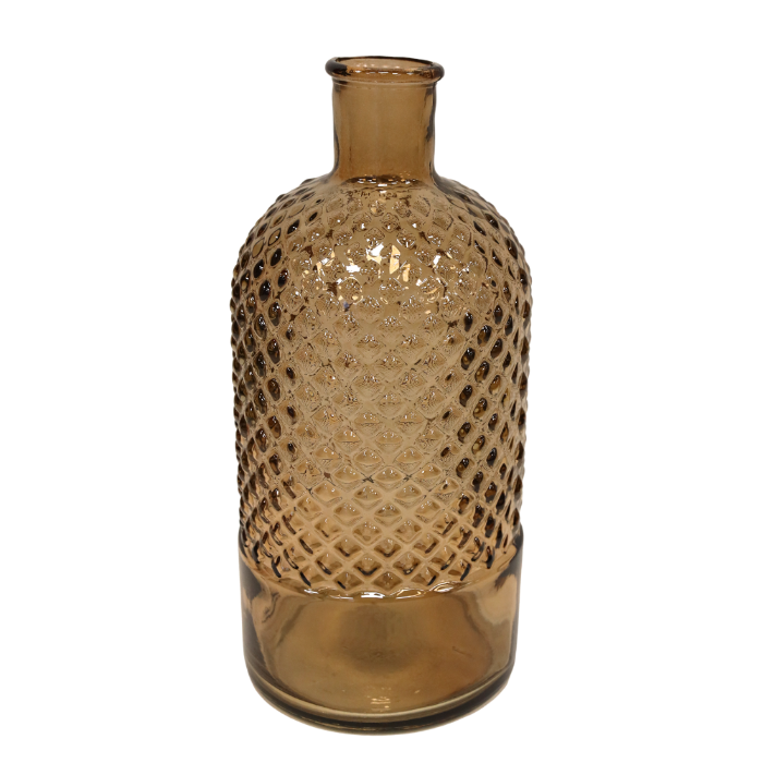 BOTTIGLIA DIAMANTI MEDIA IN VETRO