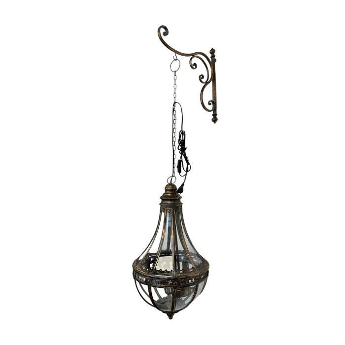 LAMPADARIO DECORATIVO CON GANCIO