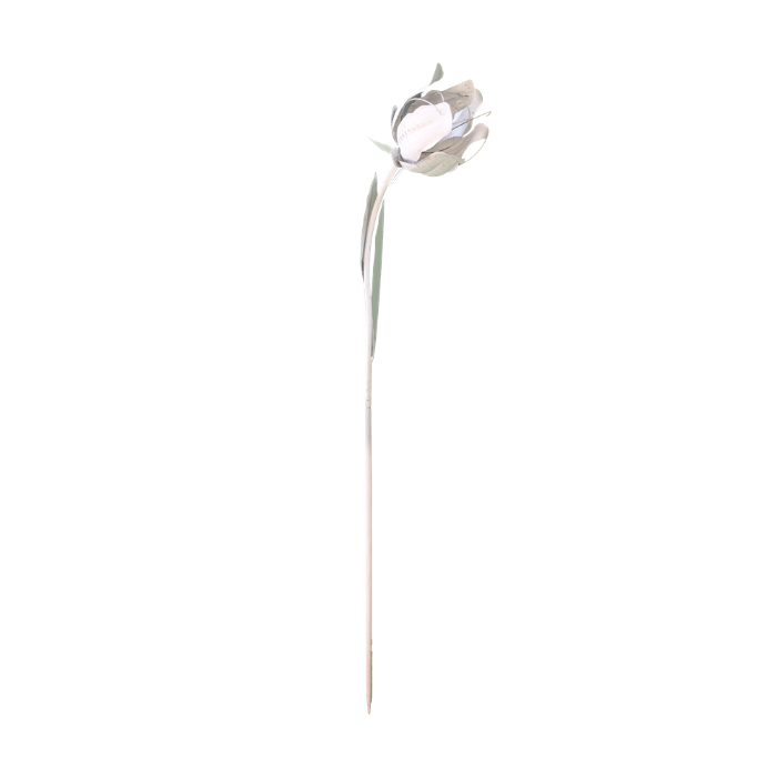 PIANTONE IN FERRO CON FIORE DI LOTO