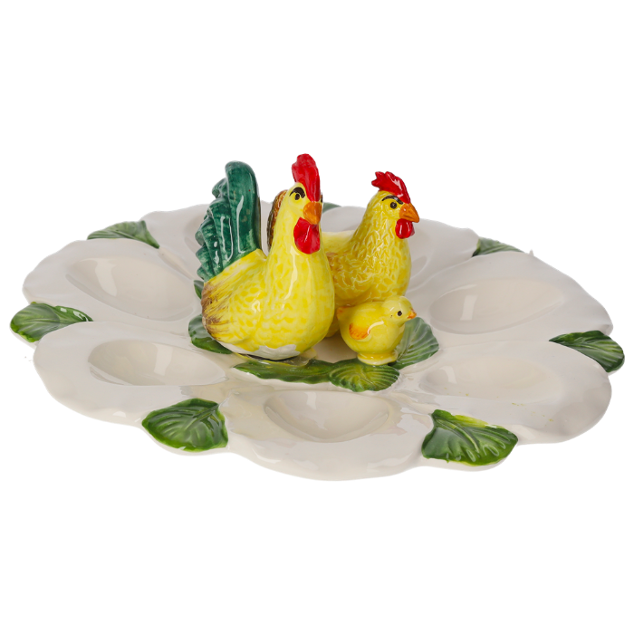 PORTA UOVA IN CERAMICA FAMILY