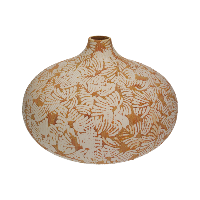 VASO FOGLIE IN CERAMICA