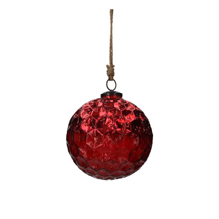 PALLA NATALIZIA ROSSA