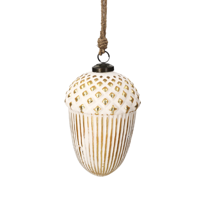 GHIANDA NATALIZIA BIANCA