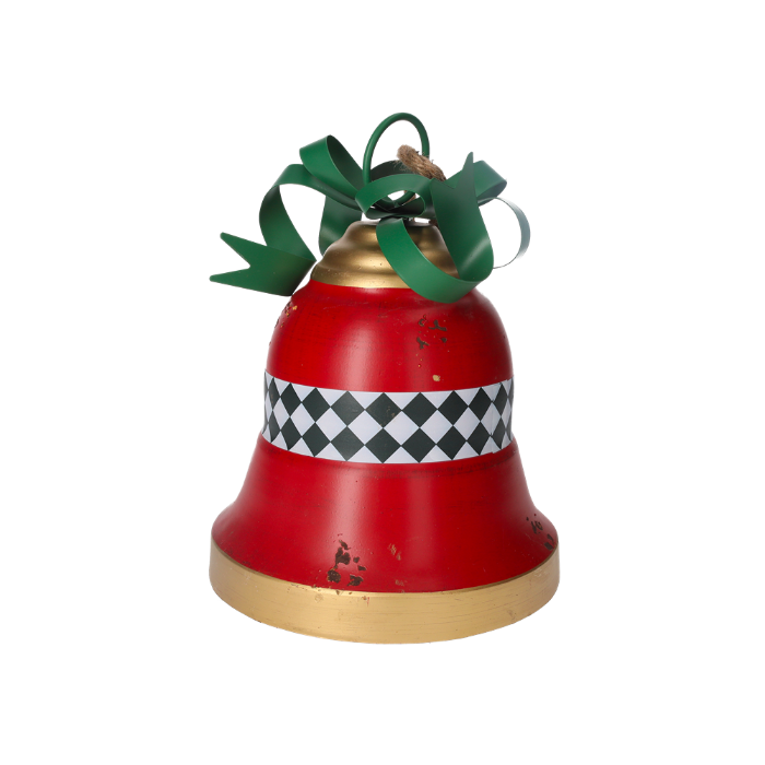 CAMPANA NATALIZIA ROSSA E SCACCHI