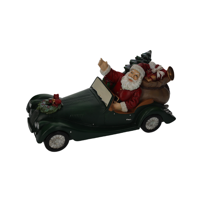 BABBO NATALE IN AUTO
