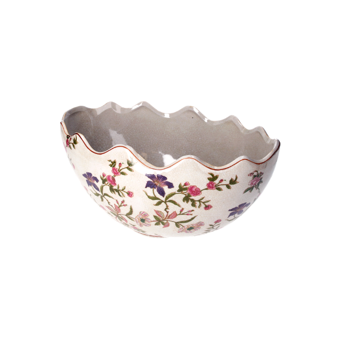 VASCHETTA DECORATIVA IN CERAMICA