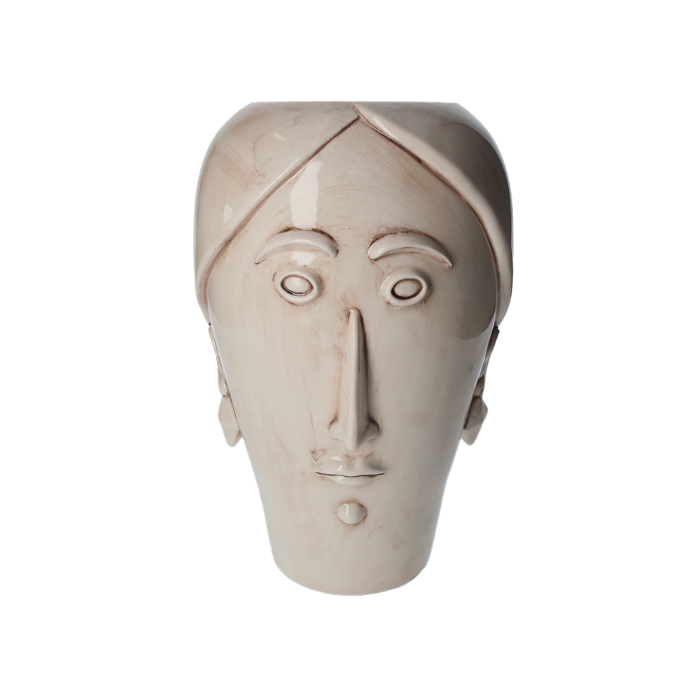 VASO TESTA DONNA IN CERAMICA