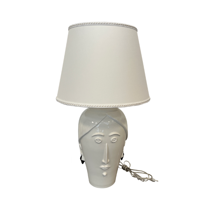LAMPADA TESTA DONNA CON PARALUME