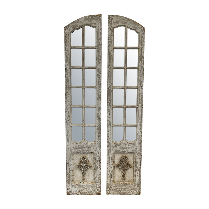 COPPIA PORTE CON SPECCHIO