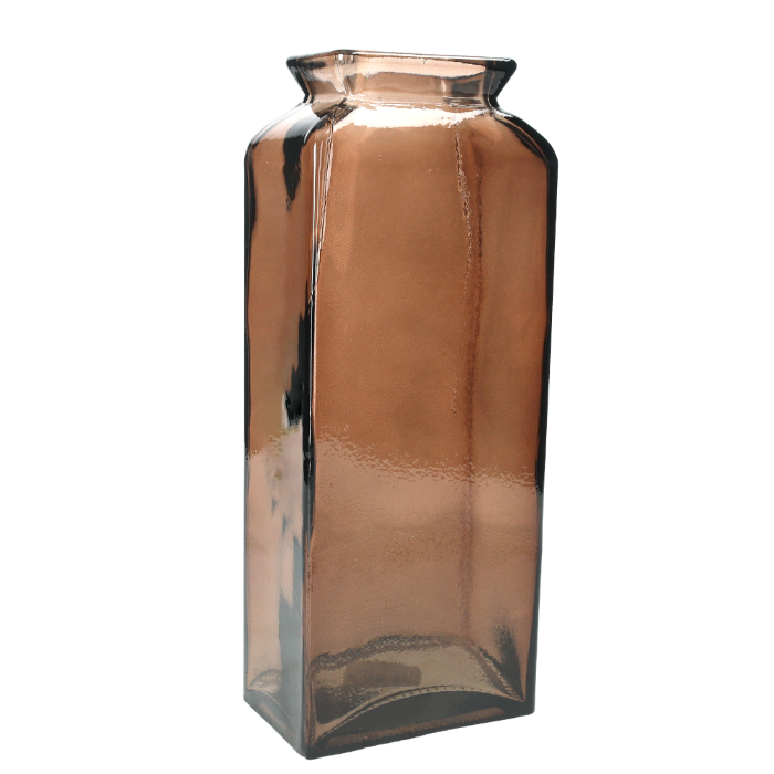 VASO RETTANGOLARE IN VETRO