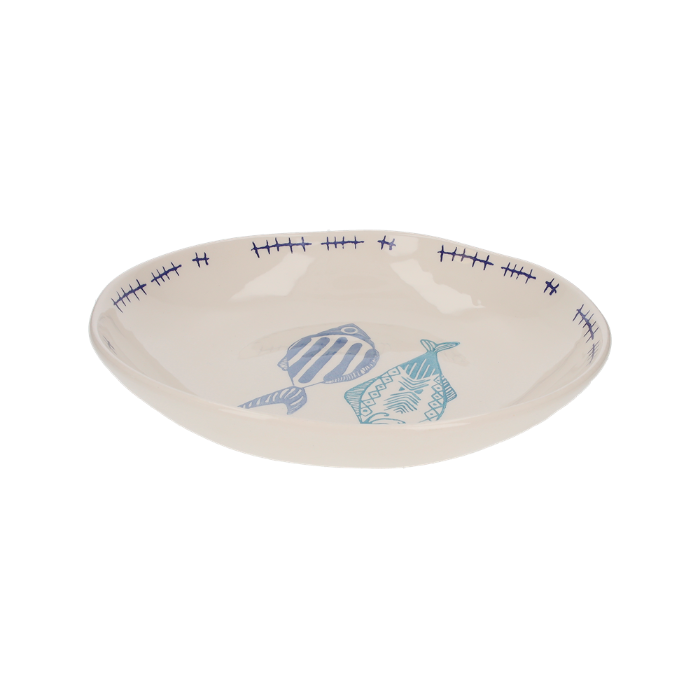 INSALATIERA IN CERAMICA PESCI