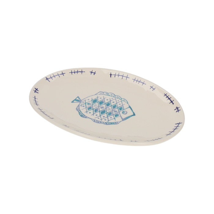 VASSOIO IN CERAMICA ROMBO