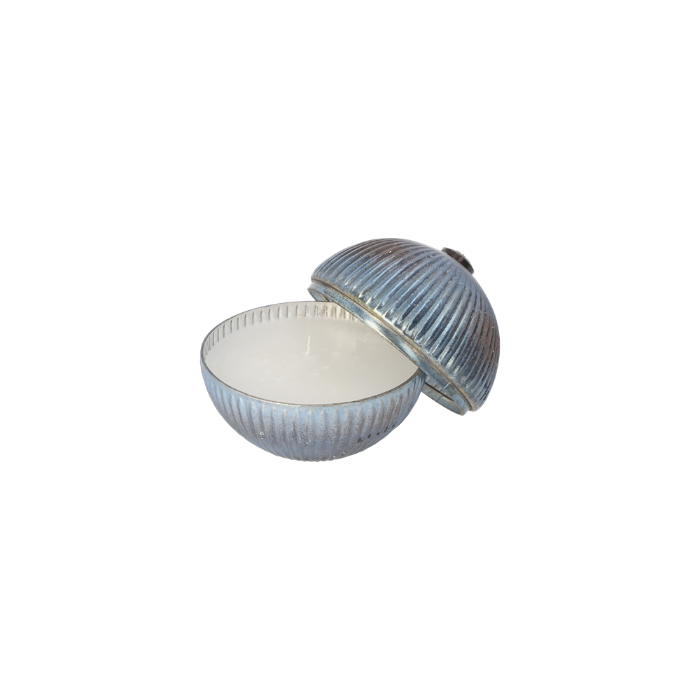 CANDELA PALLA AZZURRO ANTIK PICCOLA