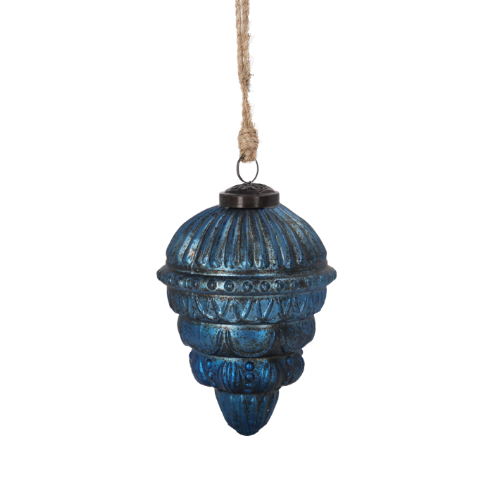 PINNACOLO NATALIZIO AZZURRO ANTIK PICCOLO