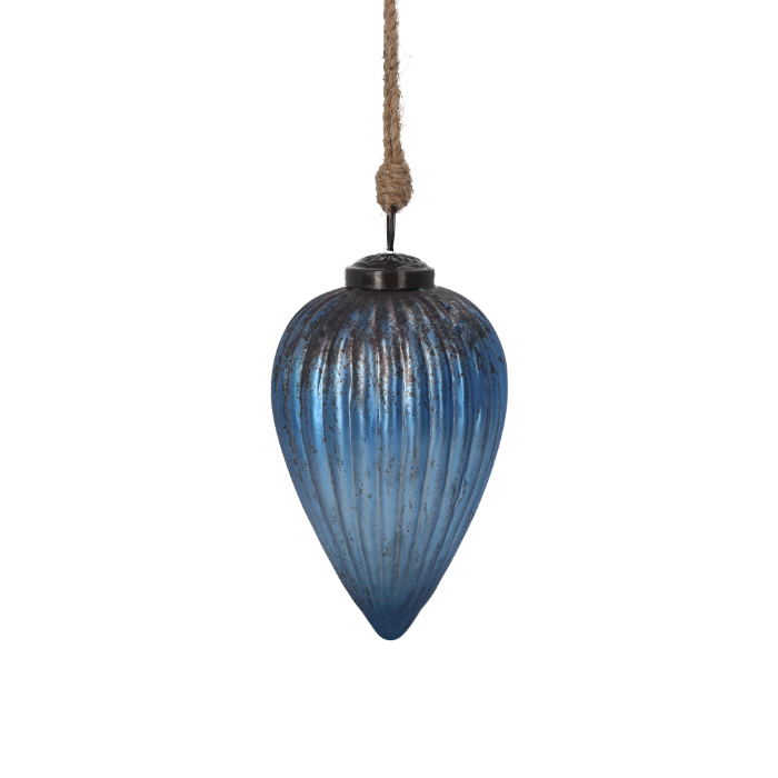 GOCCIA NATALIZIA AZZURRO ANTIK PICCOLA