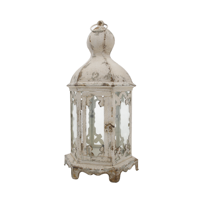 LANTERNA DECORATIVA IN FERRO