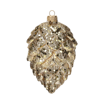 SET PALLINE PIGNA IN VETRO